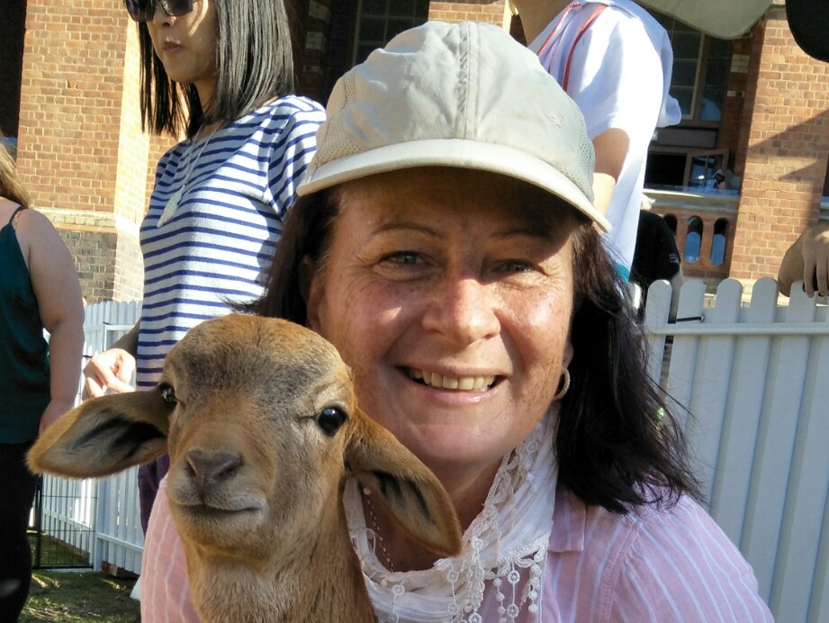 BDI Funpreneur May 2020 me and the goat photo 2